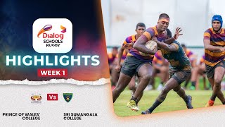 HIGHLIGHTS – Prince of Wales’ College vs Sri Sumangala College – Div 1 Segment B  DSRL24 [upl. by Eceryt]