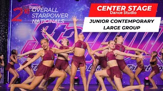 Jr Contemporary Large Group 2nd Overall National Champs Center Stage Dance Studio Prior Lake MN [upl. by Eiznekam784]