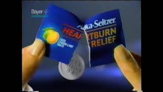 Alka Seltzer Heartburn Relief 2000s Commercial 2001  Ed Marinaro [upl. by Adneral844]