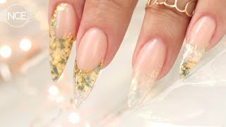 Easy Odorless Acrylic Inlay with Gold Foil and Glitter [upl. by Diraf]