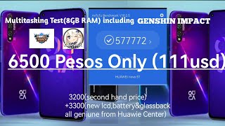 Nova 5T Multitasking Test 8GB RAM TEST Ft Gensin Impact in 2024 [upl. by Harlin]