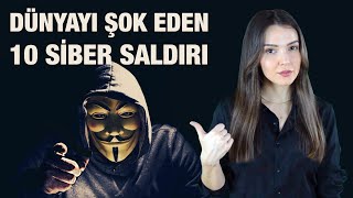 DÜNYAYI ŞOK EDEN 10 SİBER SALDIRI [upl. by Gayleen740]