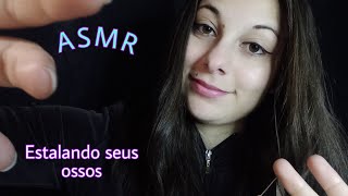 ASMR  ESTALANDO SEUS OSSOS roleplay quiropraxia [upl. by Festa]