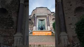 Most ancient door in Rome being opened and closed every day [upl. by Fiorenze]