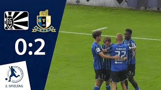 Zwei Minuten zwei Tore  FC 08 Villingen  SV Eintracht Trier  2 Spieltag RLSW [upl. by Sabrina]