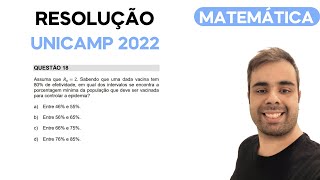 UNICAMP 2022  Assuma que R0  2 Sabendo que uma dada vacina tem 80 de efetividade [upl. by Graehme985]