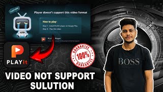 download video not support problem solved 💯 solutionplayit app [upl. by Tor]