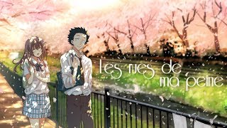 AMV  Les Rues De Ma Peine Lyrics [upl. by Zaob]