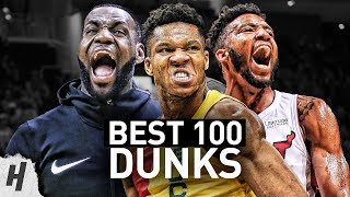 BEST 100 Dunks amp Posterizes of the 2019 NBA Regular Season [upl. by Barnabas6]