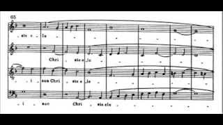 Monteverdi  Messa a 4  Kyrie score [upl. by Wehner]