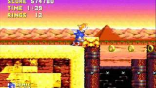 Lets Play Sonic 3 amp Knuckles Sandopolis Zone Part 1 [upl. by Parish]