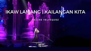 Regine Velasquez  Ikaw Lamang  Kailangan Kita The Songbird and The Songhorse [upl. by Alyaj]