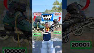 Speed test MF 900 vs JASPO 💪 Chanduskater skatinglover speedtest [upl. by Odrareve298]