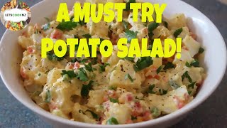 SUPER QUICK AND DELICIOUS POTATO SALAD [upl. by Quickman]