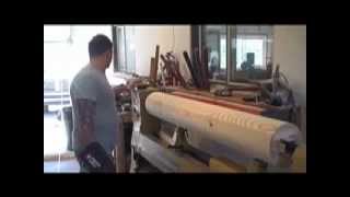 wing chun wooden dummy construction by Warrior martial art supply [upl. by Christy]