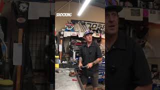 Re valving a KX65 shock [upl. by Streetman926]