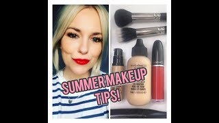 ♡ SUMMER MAKEUP TIPS WITH CHER WEBB ♡ GOLD METALLIC EYESHADOW STUDIO FIX LASHES BRONZE HIGHLIGHTS [upl. by Tnattirb202]