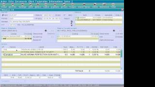 Vente bizone dans logiciel de gestion pour officine Périphar [upl. by Naraj]