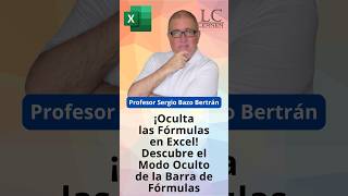 ¡Oculta las Fórmulas en Excel Descubre el Modo Oculto de la Barra de Fórmulas 😃👌😲 [upl. by Hayarahs993]