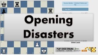 Opening Disasters 002 Tatai vs Korchnoi French Exchange KO [upl. by Bennink]