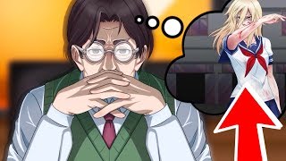 ELIMINATING the HEADMASTER to WIN SENPAI His SECRET DEAL Yandere Simulator Delinquents Update [upl. by Uriia]