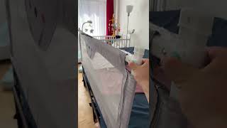 How to make bed rail for toddler infant howto bedrail toddlers infant [upl. by Ahto]