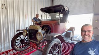 1915 Ford Model T Stock Engine Dyno Horsepower Test [upl. by Yaras908]