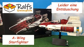 LEGO®  Star Wars  A Wing Starfighter  75275  Review [upl. by Clotilde811]