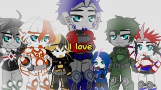 I hatelove meme  Transformers Prime  Gacha Club meme [upl. by Atiuqal]