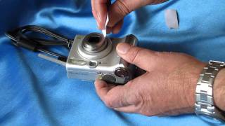 Fixing Lens Problems on a Digital Camera lens error lens stuck lens jammed dropped [upl. by Buckley508]