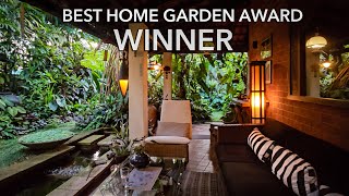 Inside Singapores AWARDWINNING Tropical Home Garden🌴 Mins Garden with 15 Design Tips 🦋 [upl. by Toblat]