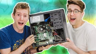 We Built the CHEAPEST PC on Amazon [upl. by Anet]