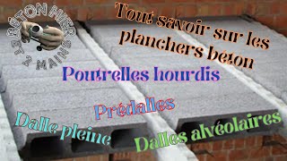 Tout savoir sur les planchers béton part 1 [upl. by Engelhart]