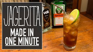 Jagerita The Best Jägermeister Cocktail Made In 60 Seconds [upl. by Oniger781]