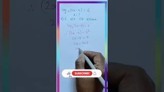 Logarithmic problem maths education india [upl. by Murtha]