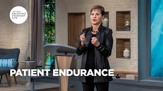 Patient Endurance  Enjoying Everyday Life  Joyce Meyer [upl. by Hoffman]