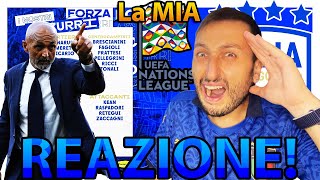 EEEHH⁉️ La MIA REAZIONE ai CONVOCATI di SPALLETTI per la NATIONS LEAGUE‼️ VS FRANCIA E ISRAELE 👀 [upl. by Odille]