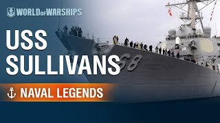 Naval Legends USS The Sullivans  World of Warships [upl. by Alam]