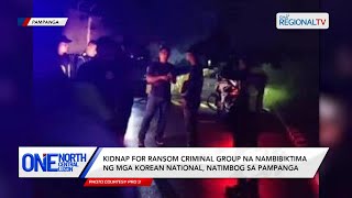 One North Central Luzon Kidnap for ransom criminal group natimbog sa Pampanga [upl. by Nayllij592]