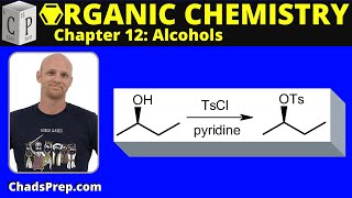 125c Formation of Tosylate Esters [upl. by Eellehs]