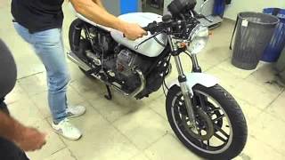 Moto Guzzi V35 Cafè Racer  Work in Progress [upl. by Nossyla]