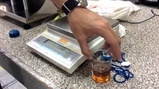 EXPERIMENT 10 Measurement of viscosity by Saybolt Viscometer [upl. by Ringo]