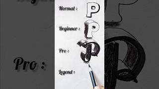 Pick your top choice ✨ shorts prakashkumarart 3ddrawing lettering [upl. by Hsitirb]