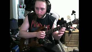 Everybody Loves Eileen  Steelheart guitar solo cover [upl. by Berck679]