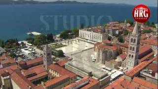 ZADAR  AERIAL FOOTAGE [upl. by Oos]