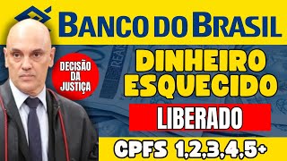 BANCO DO BRASIL LIBERA LISTA ATUALIZADA COM APOSENTADOS QUE TEM DINHEIRO ESQUECIDO PARA SACAR [upl. by Narmak550]