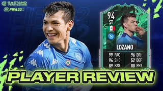 HIRVING LOZANO 94  Loht sich die SBC  FIFA 22 Player Review [upl. by Ahern]