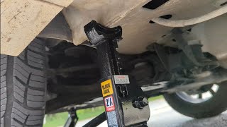 All 4 Jack Points on a Dodge Grand Caravan 20112019 [upl. by Lathrop728]