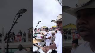 Stacey Lamont w Club Nouveau on Old School Cruise w His band “The Unit” almost full song drumcam [upl. by Guilbert]