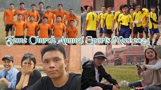 Zeme Church Annual Sports Meet 2024  Episode1 Delhi  Samba Pame [upl. by Launame]